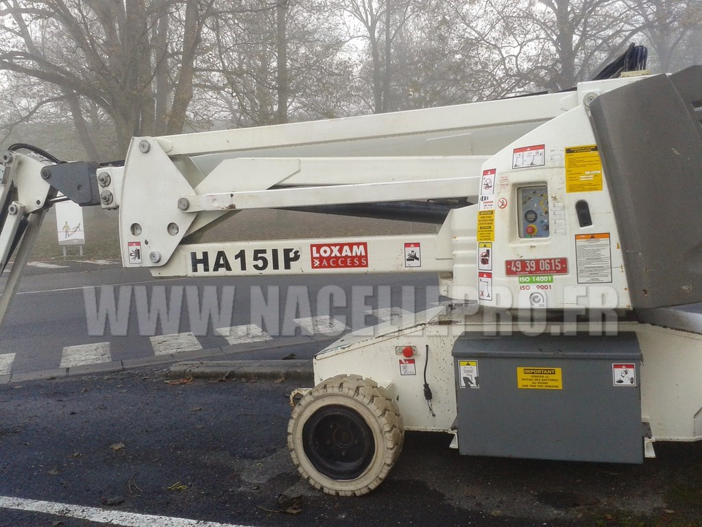 dépannage et réparation nacelle élévatrice Haulotte HA15IP, maintenance et entretien