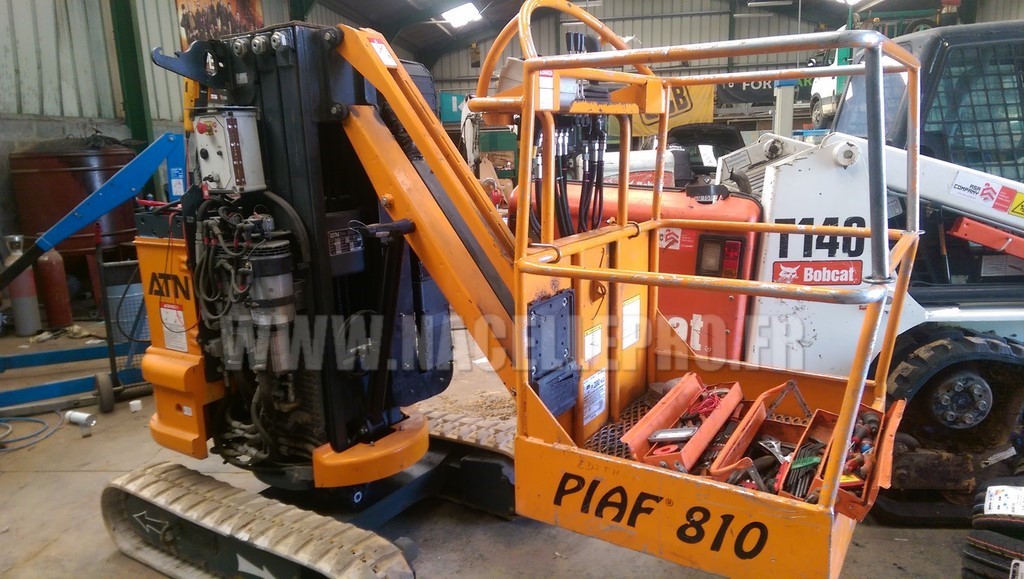 dépannage et réparation nacelle élévatrice ATN PIAF810, maintenance et entretien