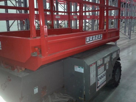 dépannage et réparation nacelle élévatrice GENIE GS2668RT, maintenance et entretien